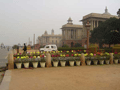 Beautiful blooms at the heart of British India.