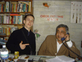The legendary Mr Budhraja. All the guidebook writers lavish praise upon him - in fact, I think he practically wrote most of them - which he proudly points out when you arrive at Hotel Namaskar in his pile of well-thumbed volumes.