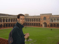 Jamesy does his best impression of a disdainful Moghul Emperor, tyrant of all he surveys