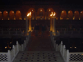 Hotel Amar Vilas in Agra. We didn't stay there - didn't have a spare $300 - but did go to the restaurant, which is rather cheaper. It was like visiting a fantasy India theme-park, a little discomfiting in its ostentation, considering the raw poverty just down the road.