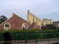 The Jantar Mantar: instruments for measuring the harmony of the heavens. Maharajah Jai Singh was into his astrology - and built a selection of weird and wonderful structures with which he could pursue his hobby.