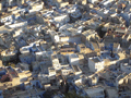 In the centre, you can see Yogi's, dwarfed from this height by the sheer scale of the old Fort.