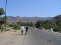 The walk from the hotel to the Jain temples. It was wonderful to be in wide open spaces!