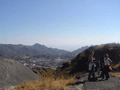 Next morning, it was all activity once more, hiking into the hills.