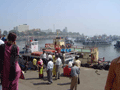 More boat life - many of the ferries that ply from here go to Elephanta Island.
