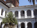 The courtyard of the Archeological Museum in Old Goa.