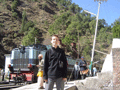 Oo, I'm such a train enthusiast. The bloke in our carriage, travelling up to Shimla for his honeymoon, insisted on taking a photo of me next to the engine.
