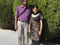 This couple were on pilgrimage to Amritsar - from Smethwick.